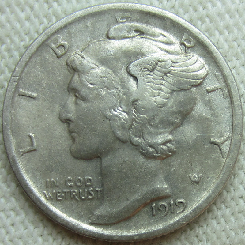 1919-Mercury-Dime---Machine-Doubling-Confirmation