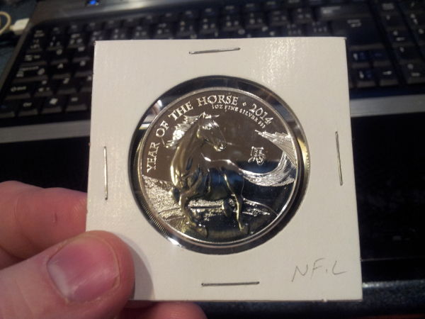 2014-Silver-1-Ounce-.999-ツう2-Year-Of-The-Horse-