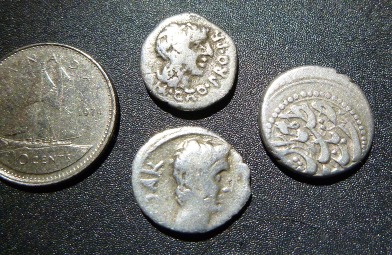 ID-Help-For-Three-Small-Hammered-Silver-Coins..-Arabic/Roman