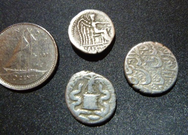 ID-Help-For-Three-Small-Hammered-Silver-Coins..-Arabic/Roman