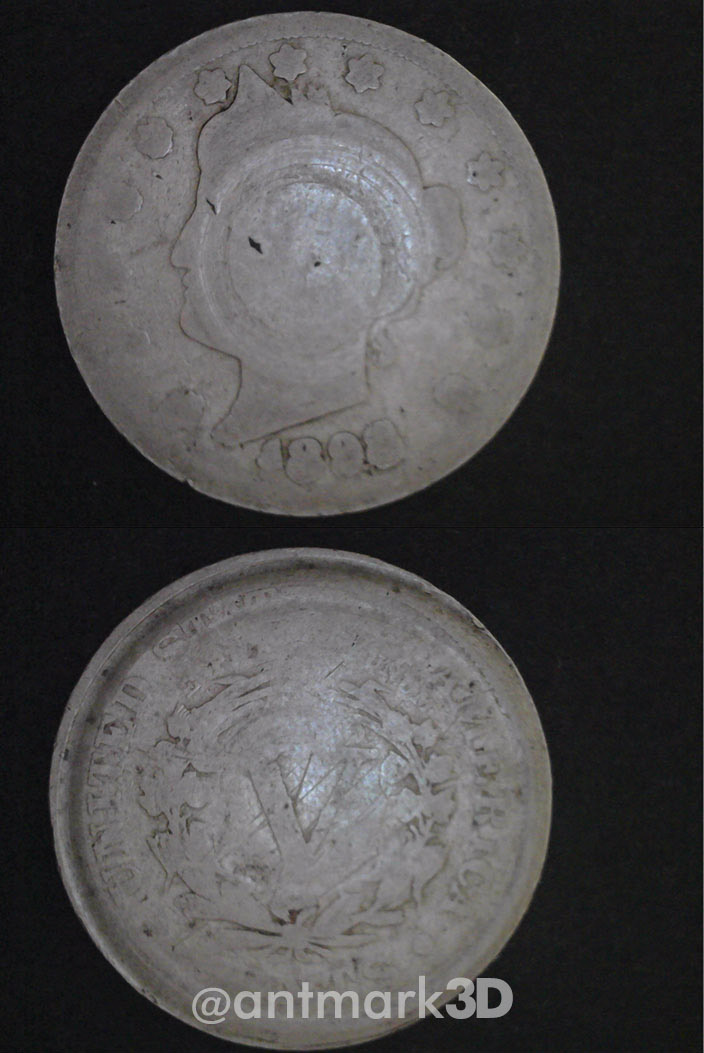 1898-Liberty-V-Nickel-Off-Struck/Extra-Rim