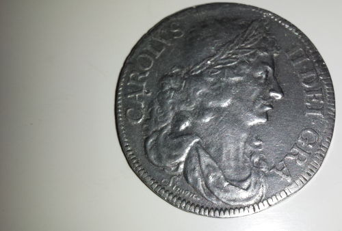 Carolvs-II-Dei-Gar-Simon-1663-Rare-Or-Fake