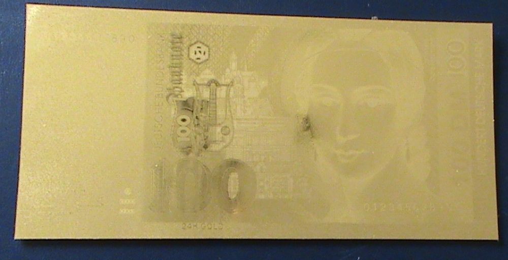 Golden-100-Mark-Banknote