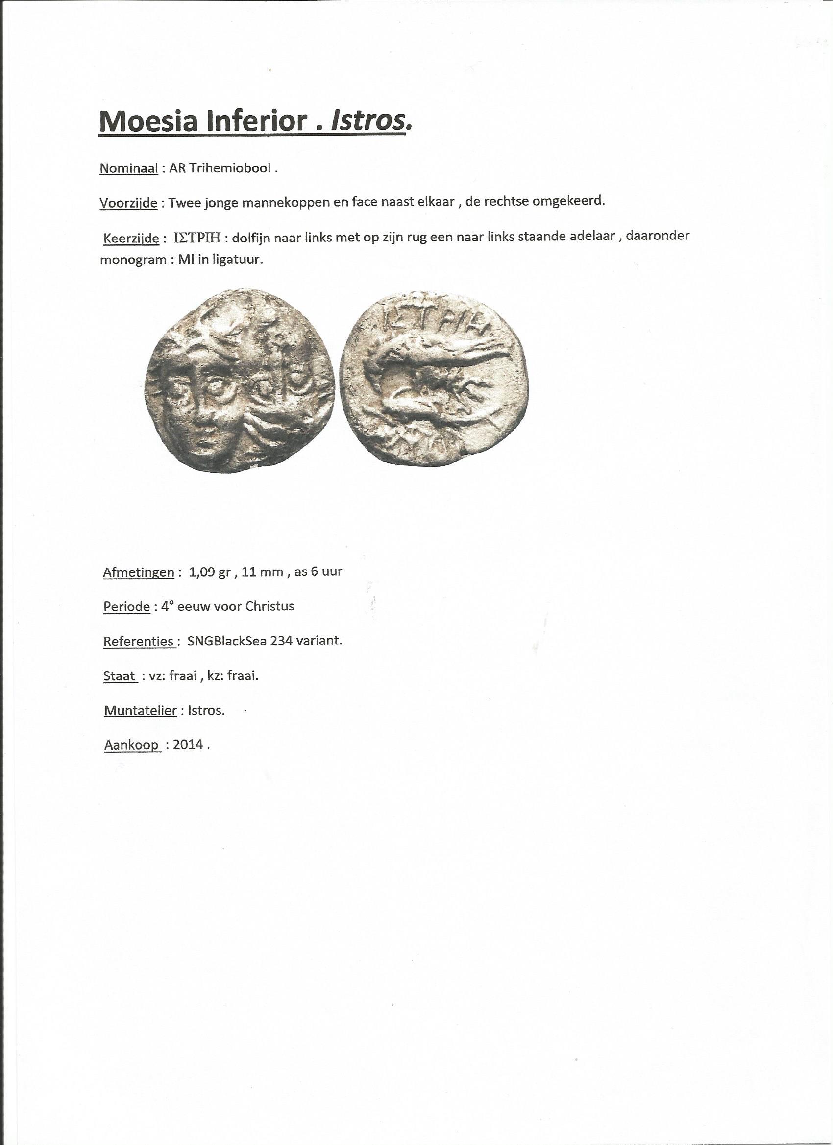 Diobol-From-Moesia,-Istros