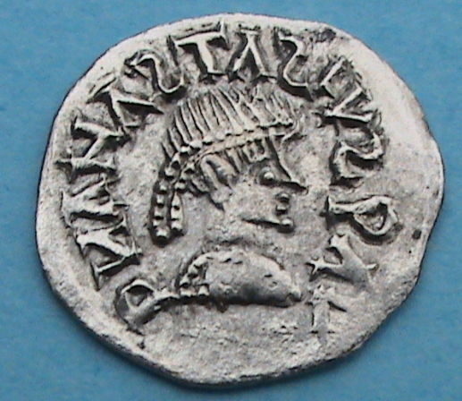 Ostrogothic-Gepid-Quarter-Siliqua,-In-The-Name-Of-Anastasius-Circa-518-Ad
