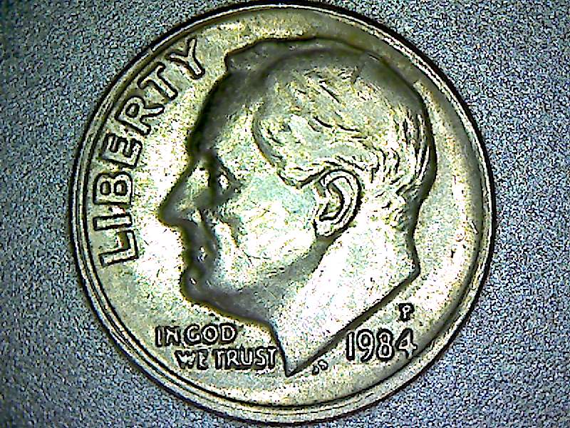 1984-P-Roosevelt-Dime-Possible-Error-Mispunch-Or-Something-Else.