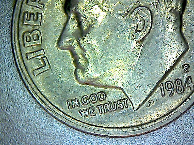1984-P-Roosevelt-Dime-Possible-Error-Mispunch-Or-Something-Else.