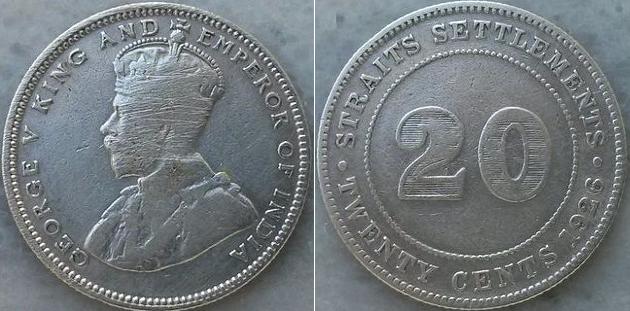 What-Is-The-Value-Of-Straits-Settlements-20-Cents-In-XF-Cnd?