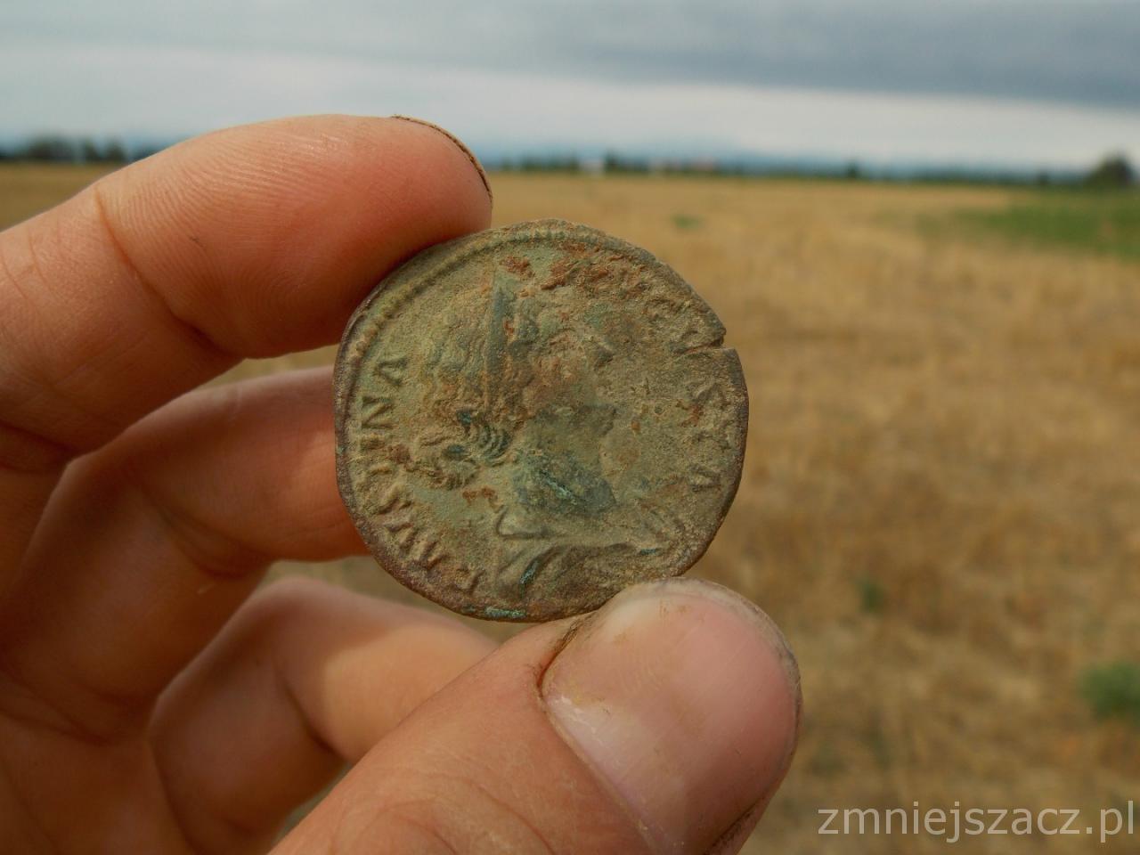 Faustina-Augusta-Sestertius