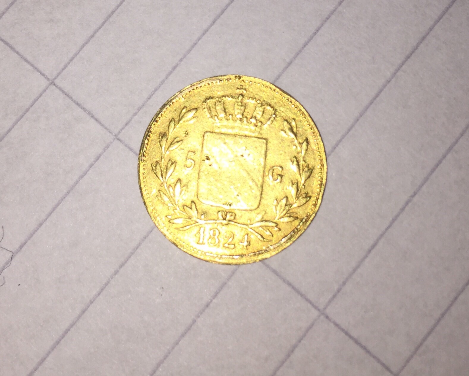 5-Gulden-1824-Ludwig-Grosherzog-Von-Baden-Coin
