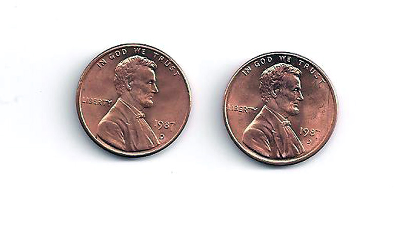New-Variety-Lincoln-Cent-1987-D--Low-D-?