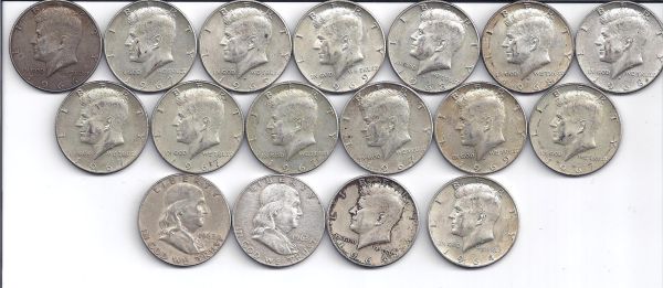 2-Ben-Franklin's-Found-Plus-15-Kenndy's-In-This-Roll-Search