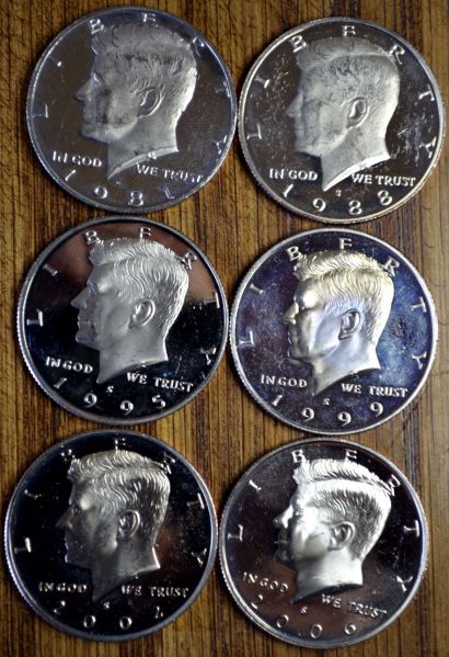 JFK-Half-Dollar-Roll-Hunters:-Silver,-Proofs-And-Other-Finds