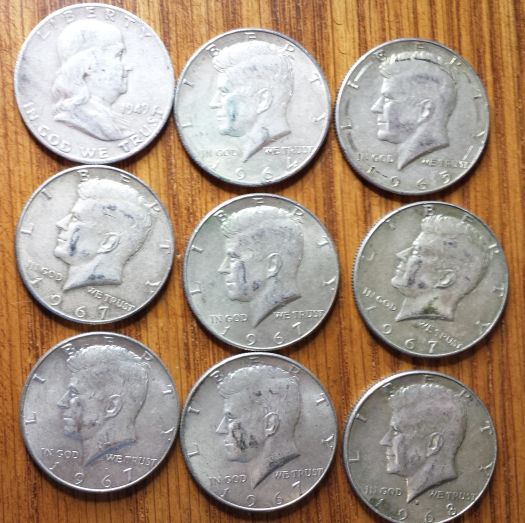 JFK-Half-Dollar-Roll-Hunters:-Silver,-Proofs-And-Other-Finds
