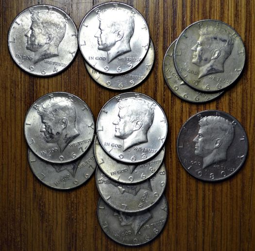 JFK-Half-Dollar-Roll-Hunters:-Silver,-Proofs-And-Other-Finds