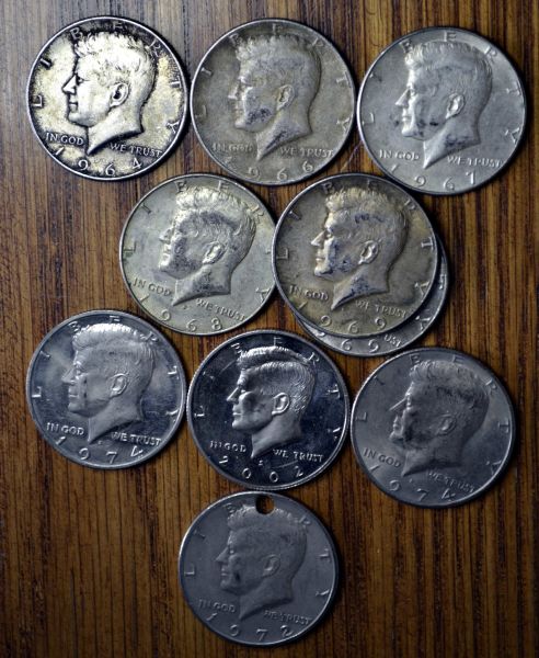 JFK-Half-Dollar-Roll-Hunters:-Silver,-Proofs-And-Other-Finds