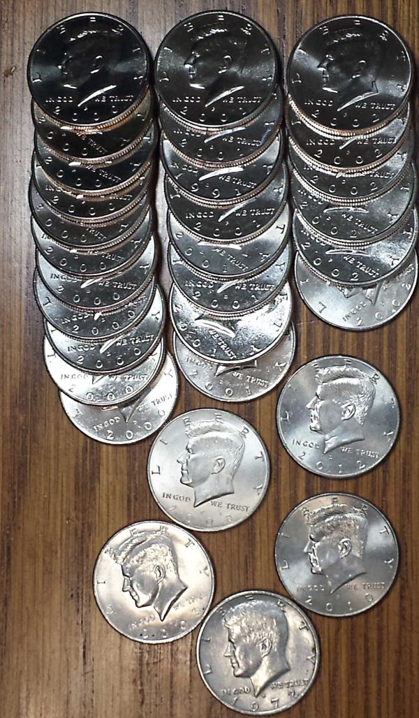 JFK-Half-Dollar-Roll-Hunters:-Silver,-Proofs-And-Other-Finds