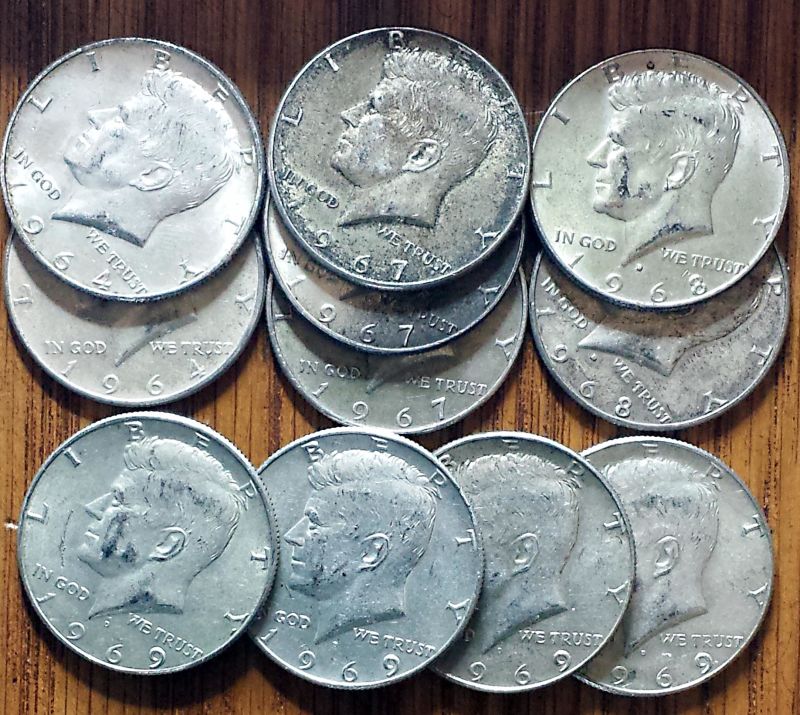 JFK-Half-Dollar-Roll-Hunters:-Silver,-Proofs-And-Other-Finds