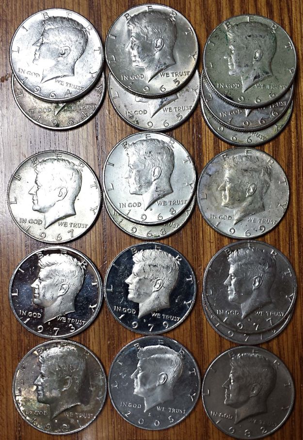 JFK-Half-Dollar-Roll-Hunters:-Silver,-Proofs-And-Other-Finds