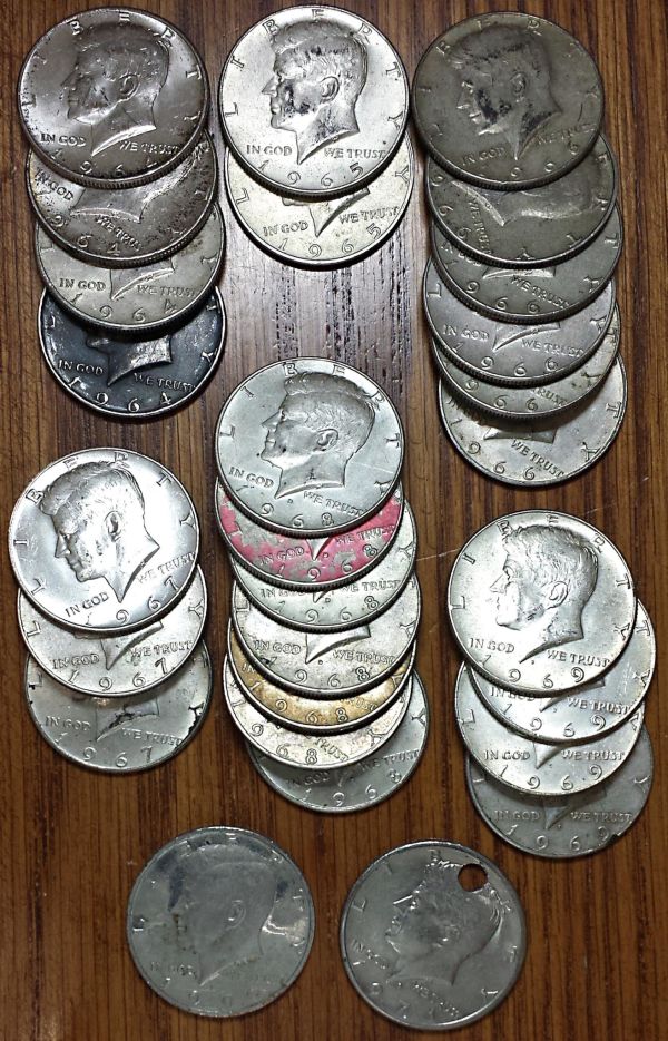 JFK-Half-Dollar-Roll-Hunters:-Silver,-Proofs-And-Other-Finds