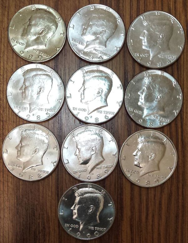 JFK-Half-Dollar-Roll-Hunters:-Silver,-Proofs-And-Other-Finds