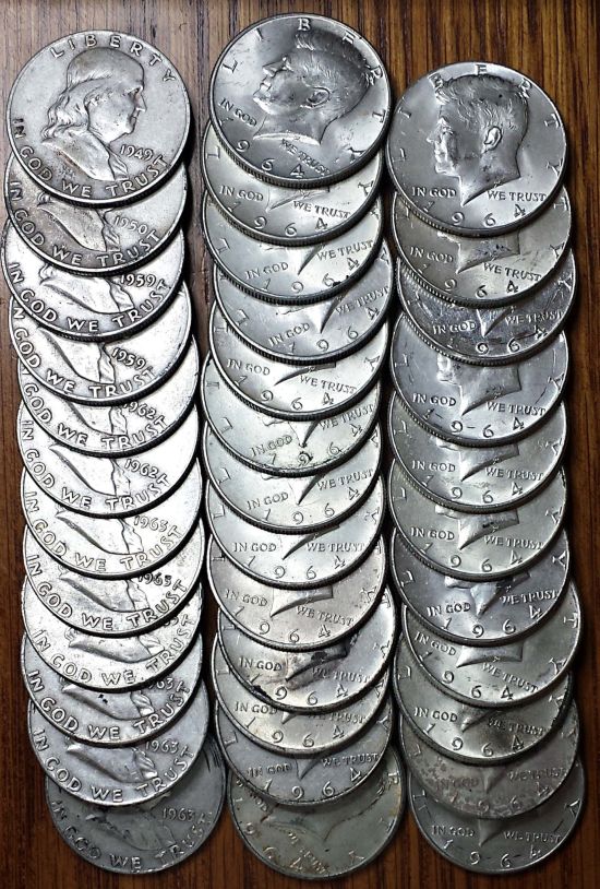 JFK-Half-Dollar-Roll-Hunters:-Silver,-Proofs-And-Other-Finds