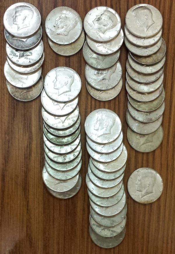 JFK-Half-Dollar-Roll-Hunters:-Silver,-Proofs-And-Other-Finds