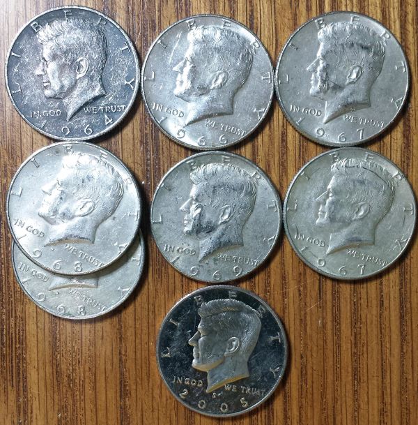JFK-Half-Dollar-Roll-Hunters:-Silver,-Proofs-And-Other-Finds