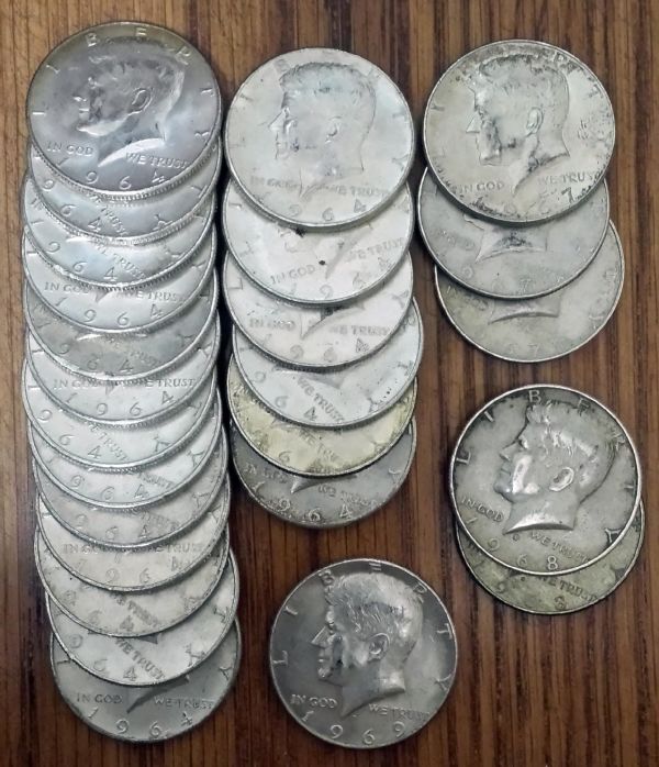 JFK-Half-Dollar-Roll-Hunters:-Silver,-Proofs-And-Other-Finds