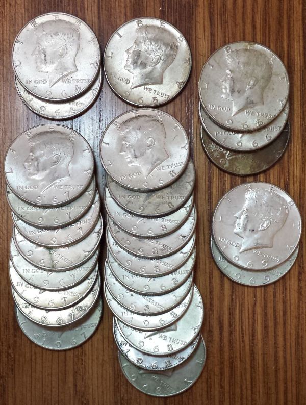 JFK-Half-Dollar-Roll-Hunters:-Silver,-Proofs-And-Other-Finds