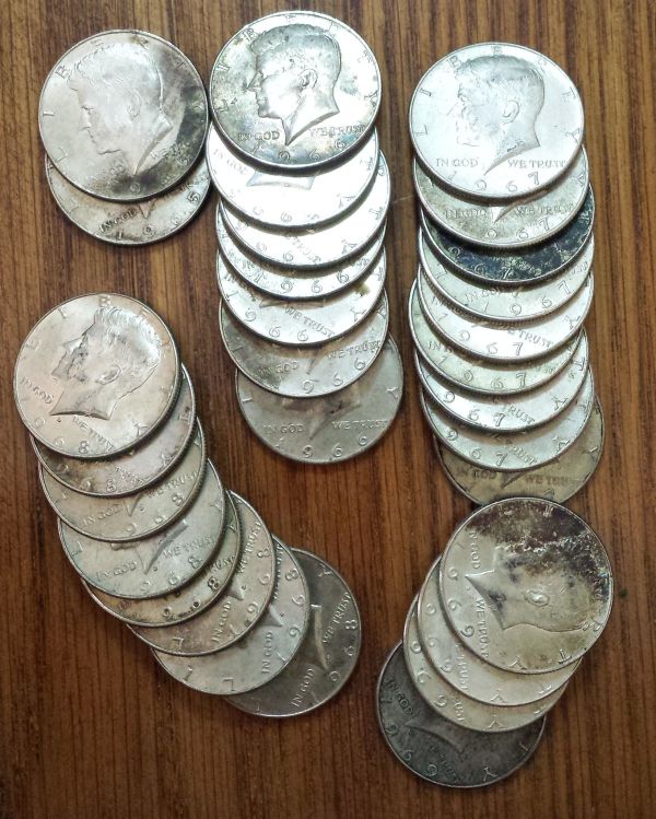 JFK-Half-Dollar-Roll-Hunters:-Silver,-Proofs-And-Other-Finds
