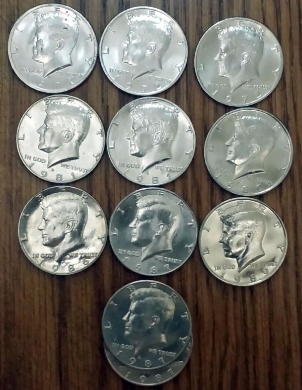 JFK-Half-Dollar-Roll-Hunters:-Silver,-Proofs-And-Other-Finds