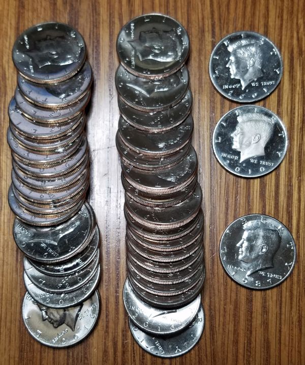 JFK-Half-Dollar-Roll-Hunters:-Silver,-Proofs-And-Other-Finds