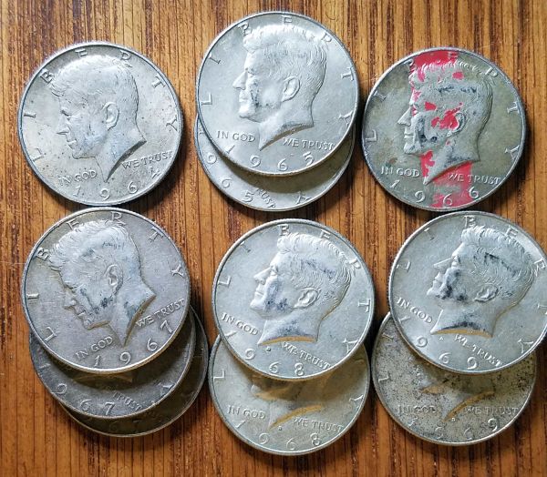 JFK-Half-Dollar-Roll-Hunters:-Silver,-Proofs-And-Other-Finds