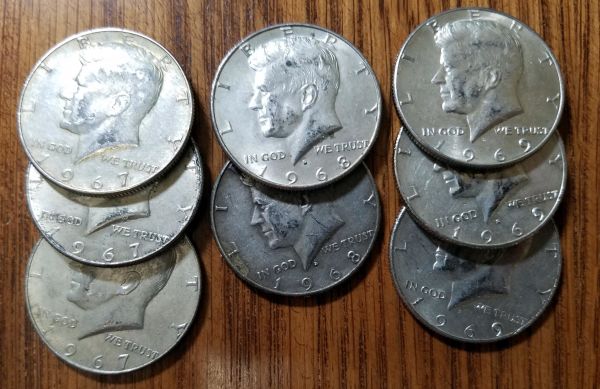 JFK-Half-Dollar-Roll-Hunters:-Silver,-Proofs-And-Other-Finds
