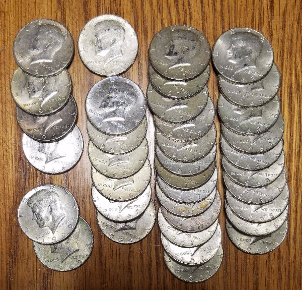 JFK-Half-Dollar-Roll-Hunters:-Silver,-Proofs-And-Other-Finds