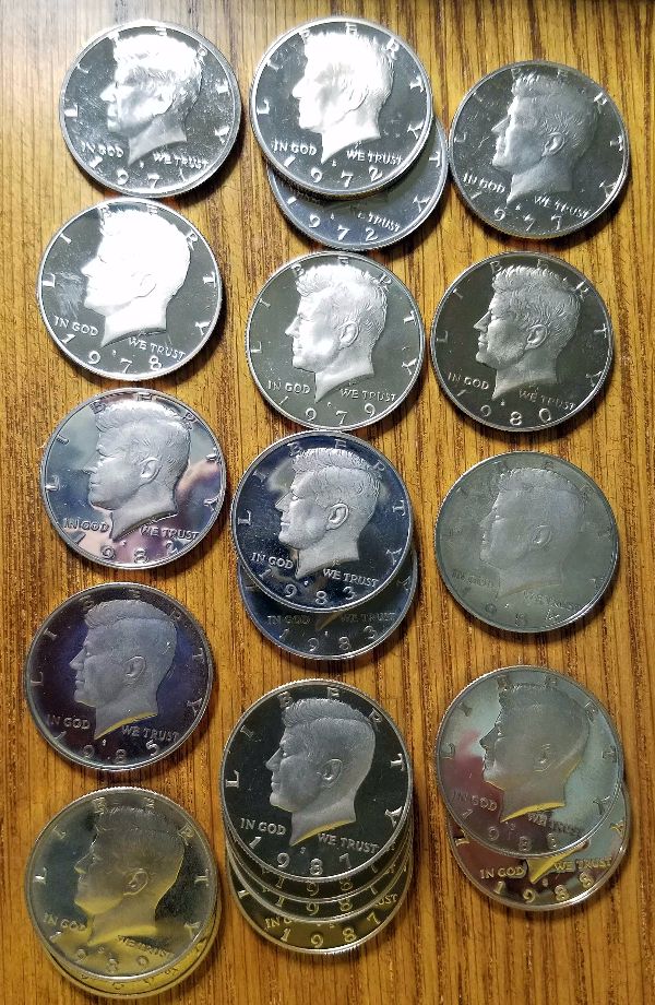 JFK-Half-Dollar-Roll-Hunters:-Silver,-Proofs-And-Other-Finds