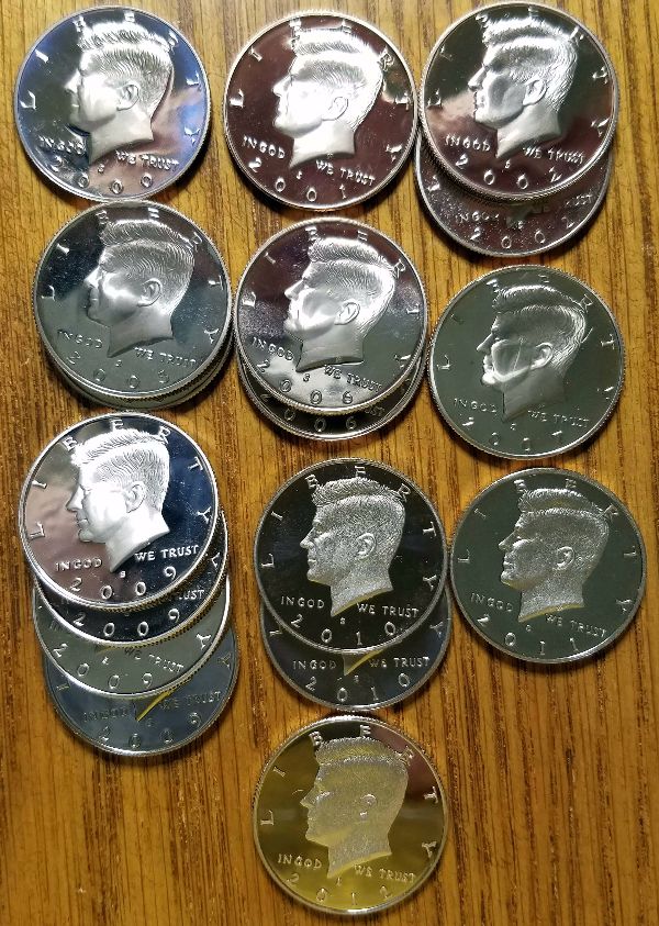 JFK-Half-Dollar-Roll-Hunters:-Silver,-Proofs-And-Other-Finds