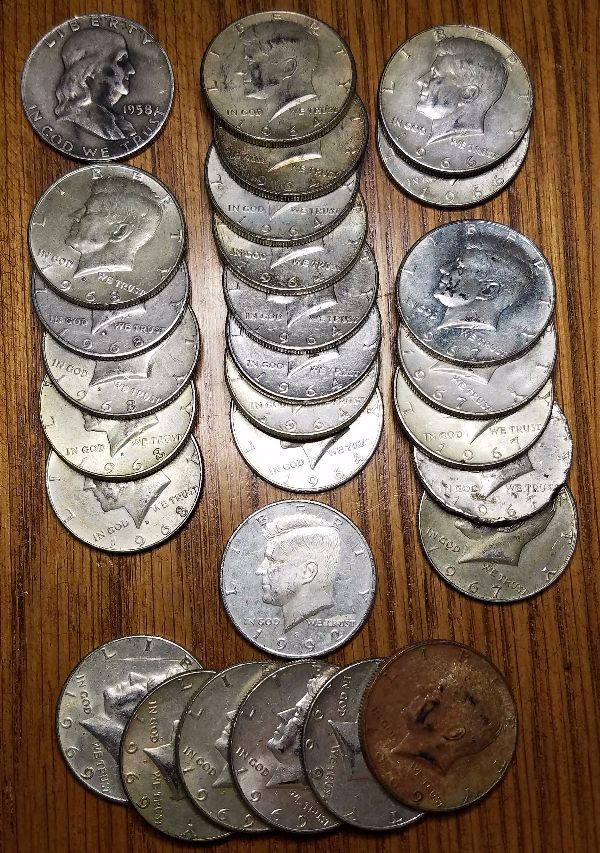 JFK-Half-Dollar-Roll-Hunters:-Silver,-Proofs-And-Other-Finds