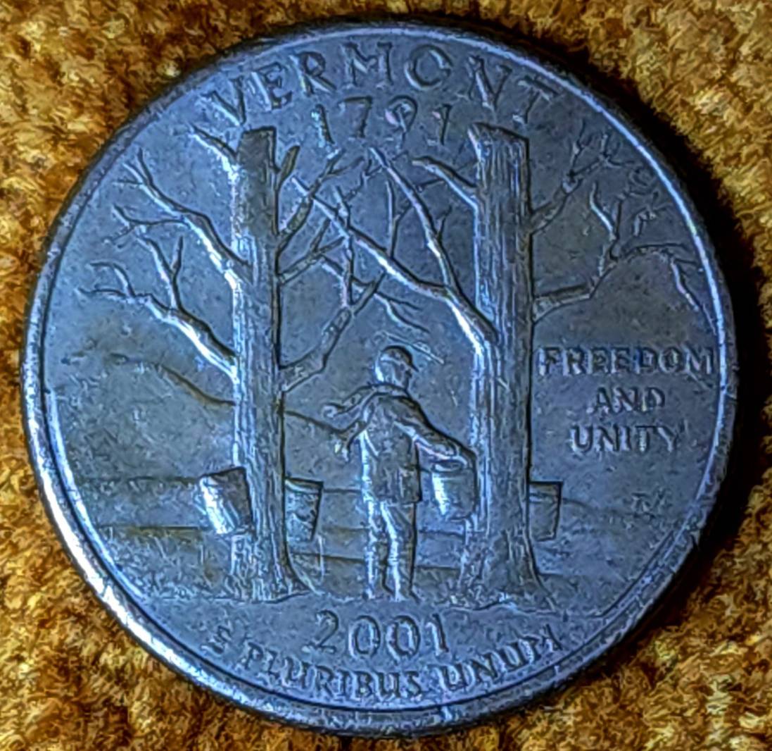 2001-D-Vermont-Missing-Clad-Layer-On-Reverse,-Found-While-CRH
