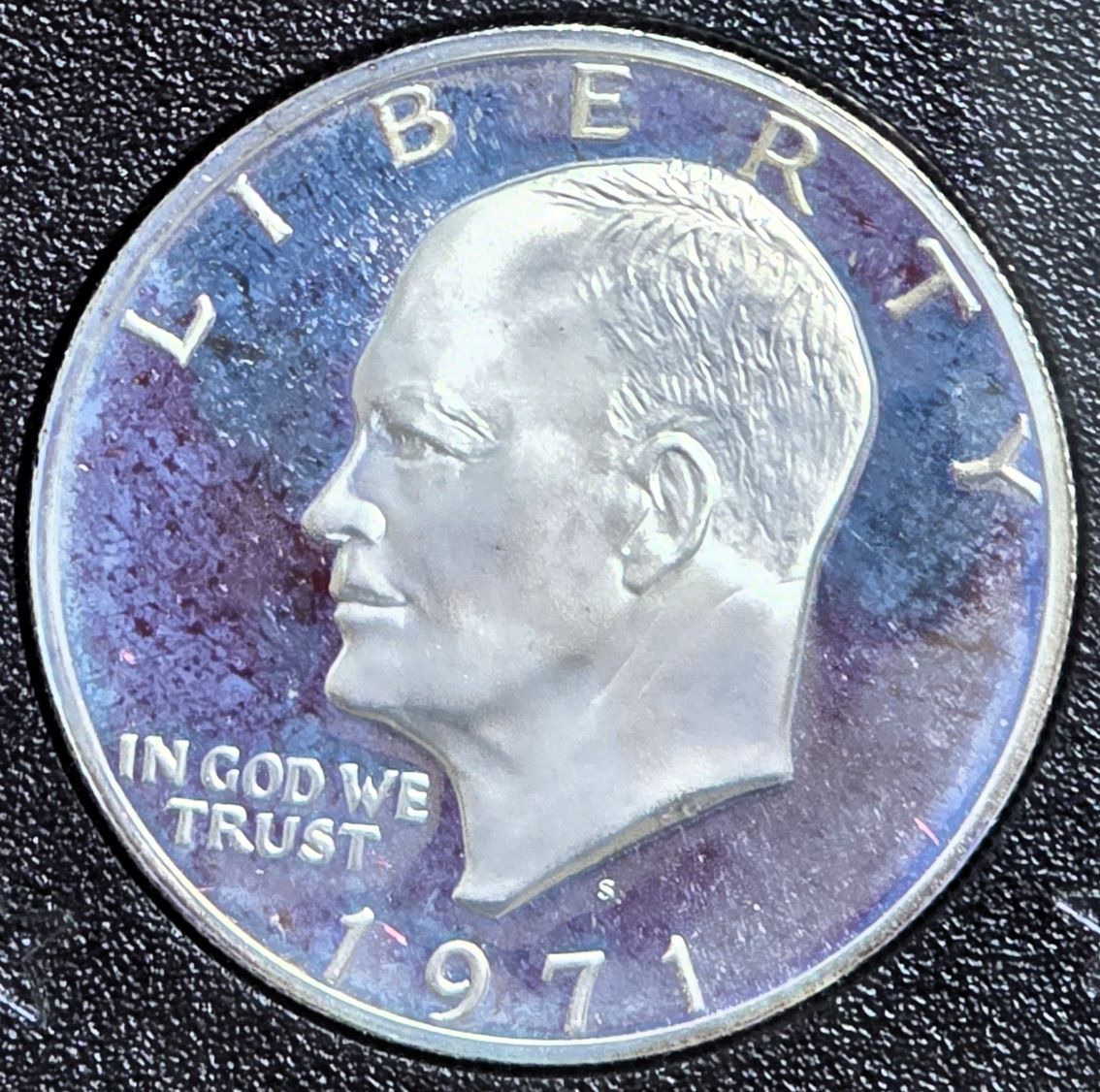 1971-S-Proof-Ike-Dollar,-Type-1-Reverse-Silver