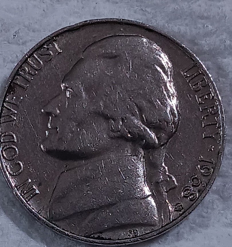1968-S-Jefferson-Nickel-Possibly-Doubled-Die-Obverse