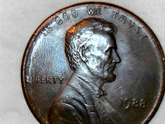 1988--Penny,--Lincoln-Has-A-Double-Ear?
