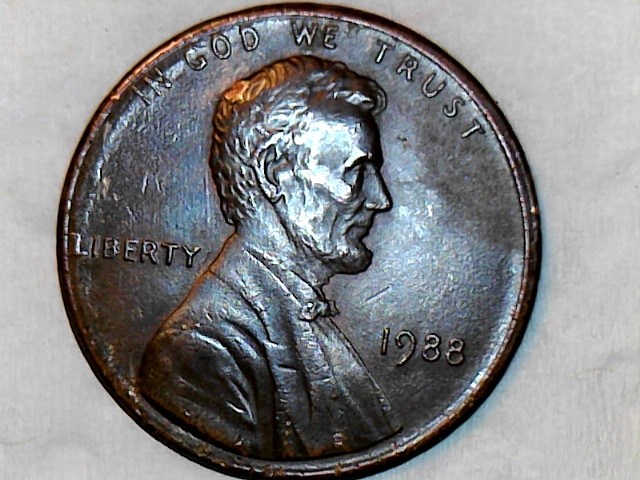 1988--Penny,--Lincoln-Has-A-Double-Ear?