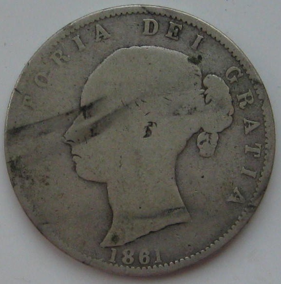 1861-Halfcrown