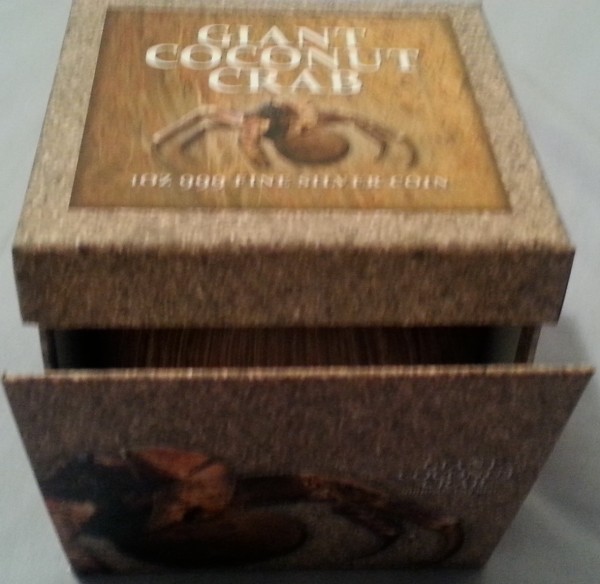 Giant-Coconut-Crab-1oz-Silver-Coin---NZ-Mint