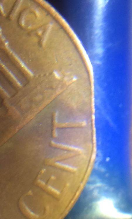 1964-P-Lincoln-Cent:-Clipped-Planchet-Or-PMD?