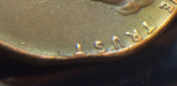 1964-P-Lincoln-Cent:-Clipped-Planchet-Or-PMD?