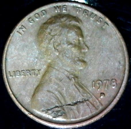 1978-D-Lincoln-Cent:-Lamination-Error-Or-PMD?