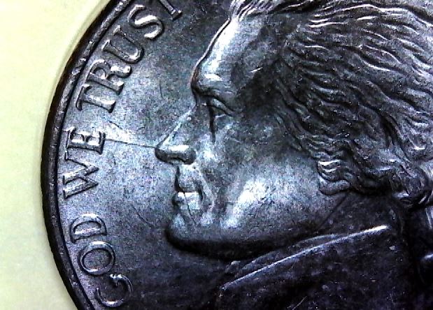 1997-P-Jefferson-Die-Crack-At-Nose